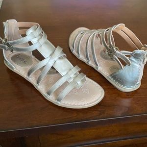 🌸 BOC Leather gladiator sandals. EUC.